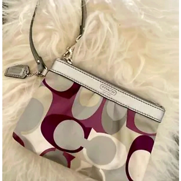 Coach Multicolor Wristlet Bag - Picture 1 of 3